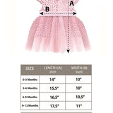 Baby Sparkling Polka Dot Tulle Dress Set
