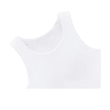 Girls' Double Lined Sleeveless Basic Crop Tank Top