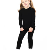 Big Girls Cotton Crewneck Basic T-Shirt & Leggings Set