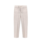 Boys Formal Suit 4 Piece Vest, Pants and Tie Dresswear Suit Set