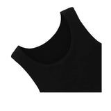 Girls' Double Lined Sleeveless Basic Crop Tank Top