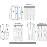 Boys Formal Suit 4 Piece Vest, Pants and Tie Dresswear Suit Set