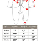 Baby Boy Footie Tuxedo Outfit with Bow Tie for Christmas Holidays - The Perfect Gentleman Look