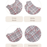 Toddler Girls' Long Sleeve Fashion Plaid Dress