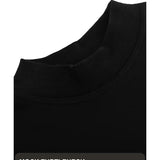 Baby Girls' Basic Long Sleeve Mock Turtleneck Cotton T-Shirt