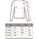 Baby Girls' Basic Long Sleeve Mock Turtleneck Cotton T-Shirt