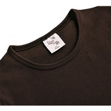 Girls' Basic Cotton T-Shirt  Short Puff Sleeve Crewneck / Toddler