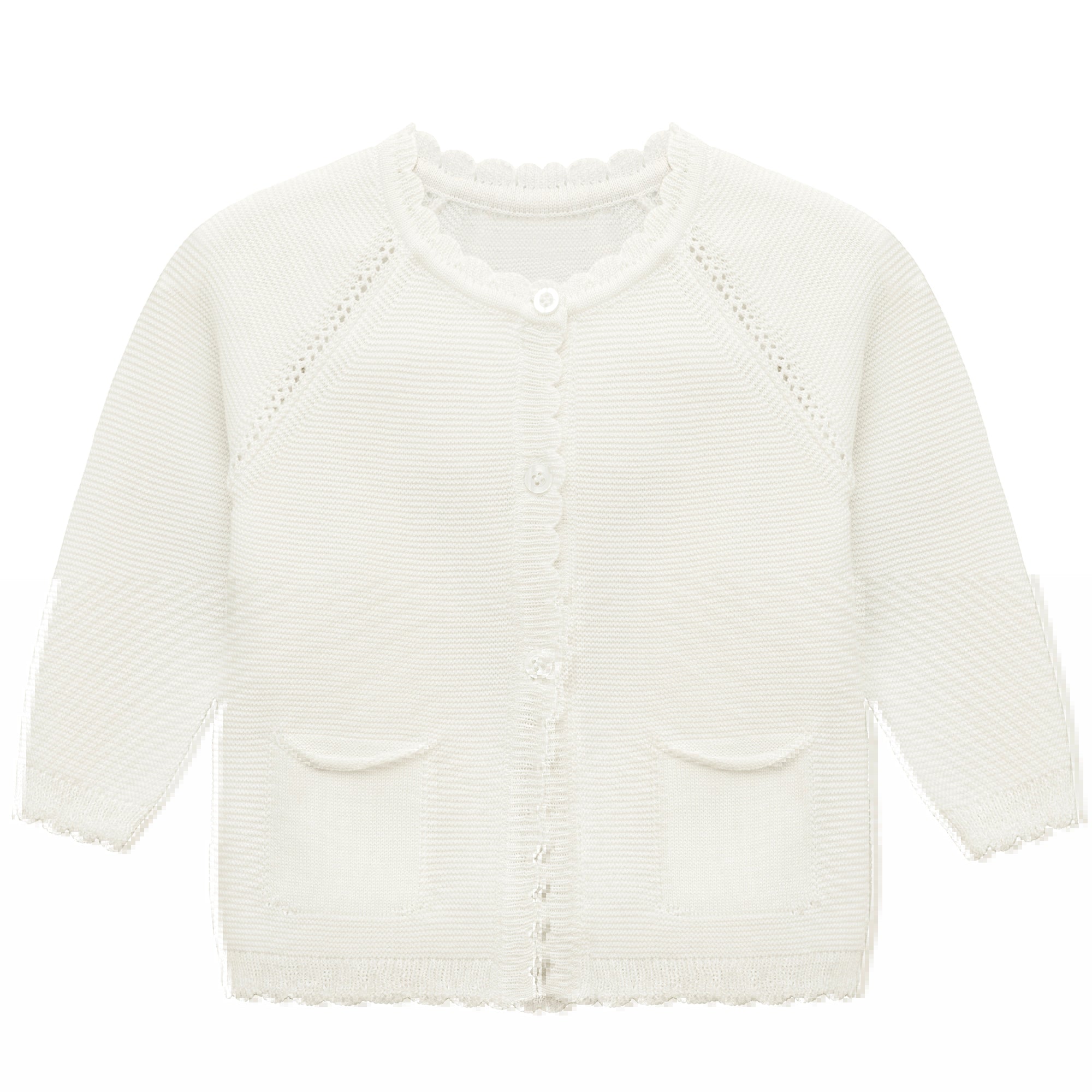 Lilax Baby Girls' and Toddler Long Sleeve Knit Cardigan