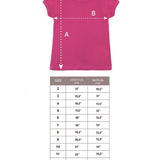 Girls' Basic Cotton T-Shirt  Short Puff Sleeve Crewneck / Toddler