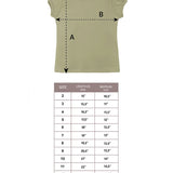 Girls' Basic Cotton T-Shirt  Short Puff Sleeve Crewneck / Toddler