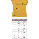 Girls' Basic Cotton T-Shirt  Short Puff Sleeve Crewneck / 11-12 Years