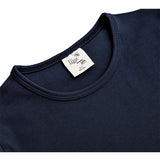 Girls' Basic Cotton T-Shirt  Short Puff Sleeve Crewneck / Toddler