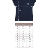 Girls' Basic Cotton T-Shirt  Short Puff Sleeve Crewneck / Toddler