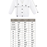 Lilax Little Boys Basic Long Sleeve V-Neck Classic Knit Cardigan Sweater