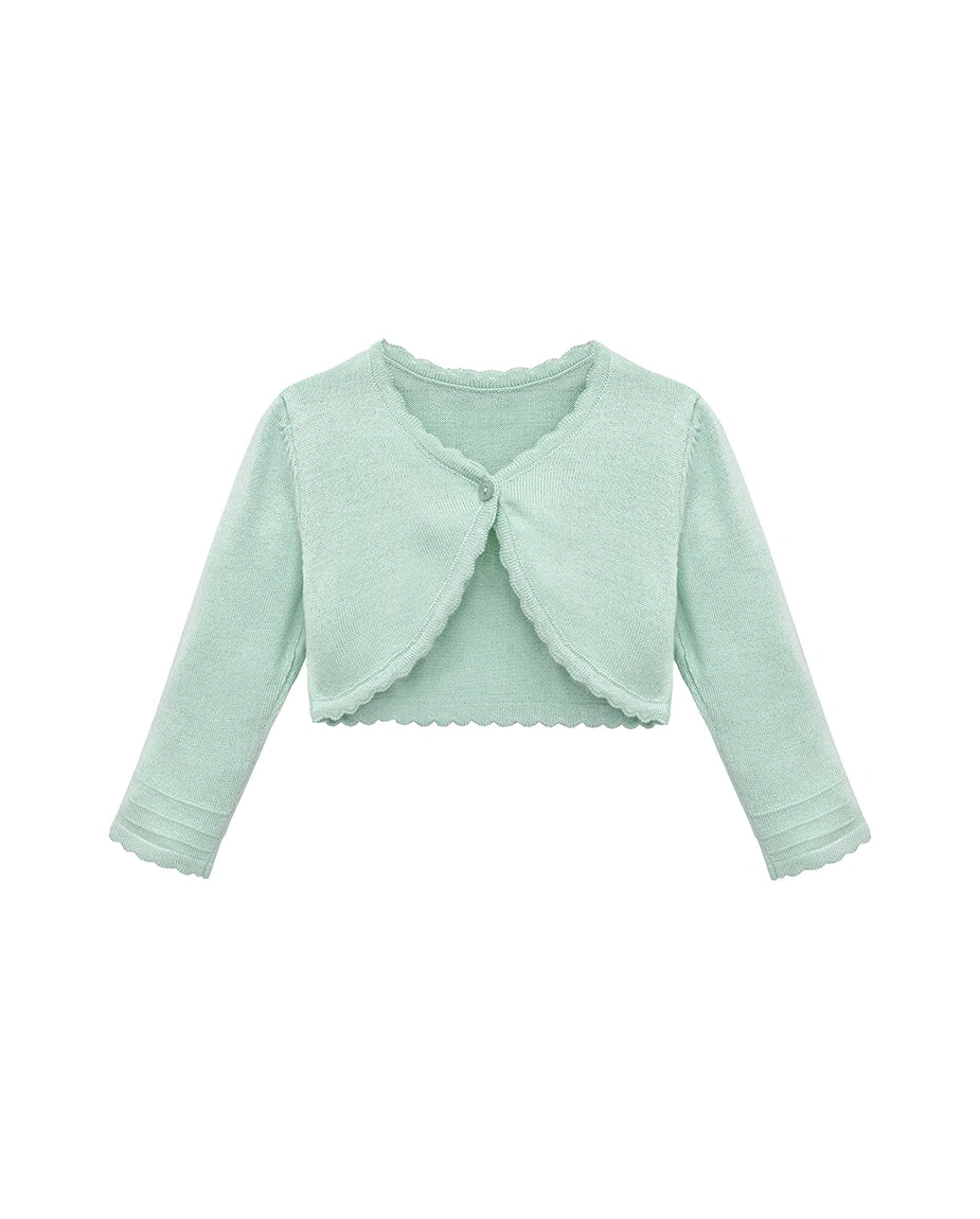 Baby Girls' Knitted Bolero Cardigan