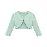 Baby Girls' Knitted Bolero Cardigan