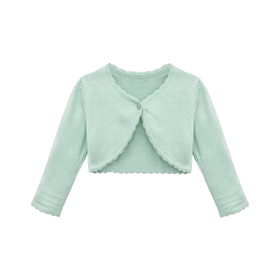 Baby Girls' Knitted Bolero Cardigan