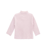 Knit Cardigan Sweater with Little Hearts Design for Baby Girls