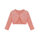 Baby Girls' Knitted Bolero Cardigan