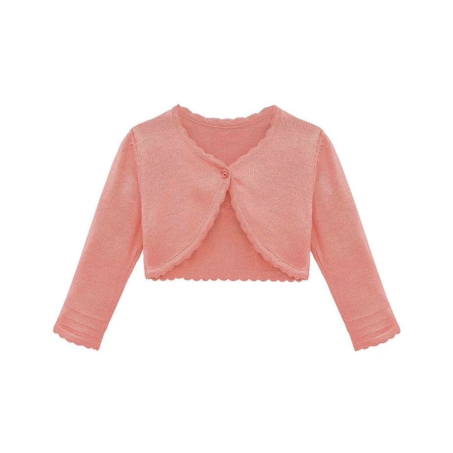Baby Girls' Knitted Bolero Cardigan