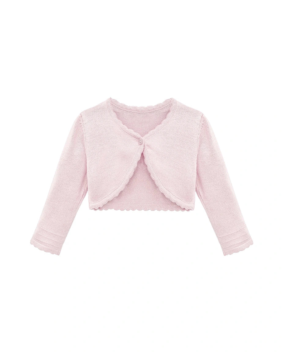 Baby Girls' Knitted Bolero Cardigan