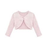 Baby Girls' Knitted Bolero Cardigan