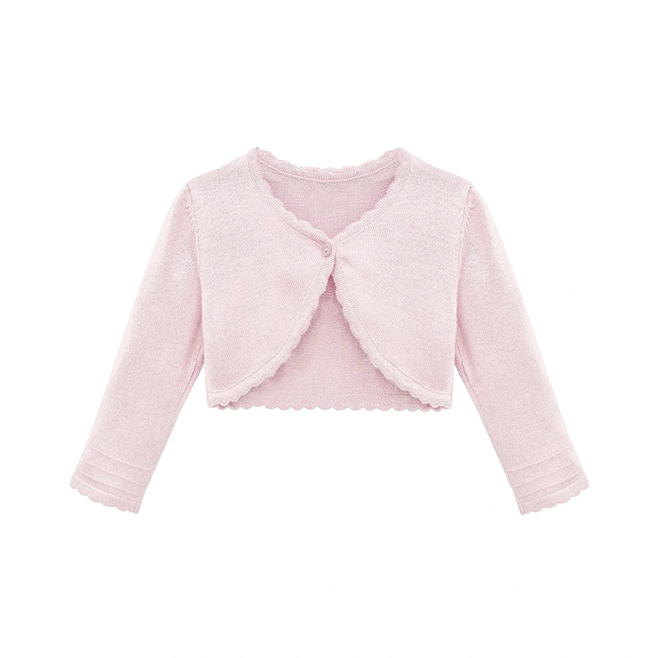 Baby Girls' Knitted Bolero Cardigan