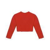Baby Girls' Knitted Bolero Cardigan