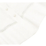 Baby Girls' Long Sleeve Knit One Button Closure Bolero Shrug