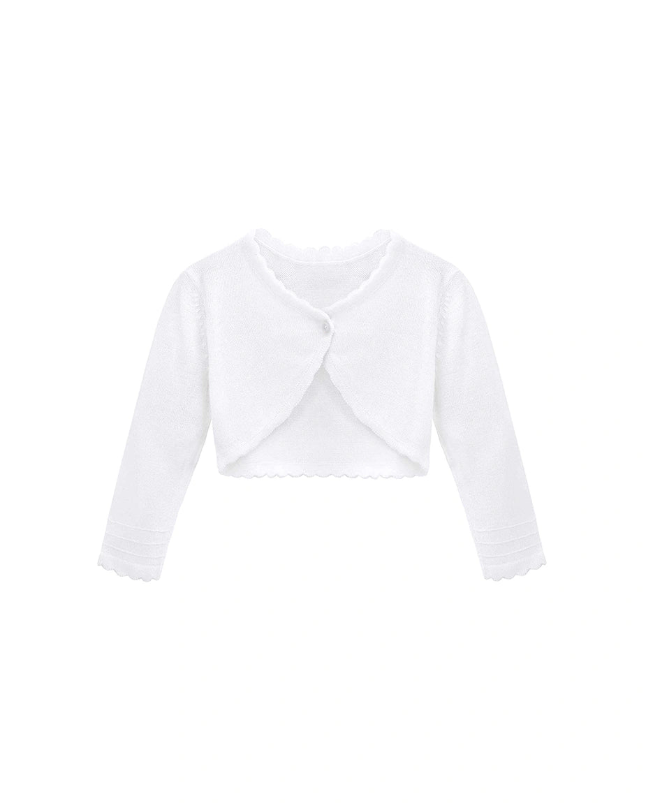 Baby Girls' Knitted Bolero Cardigan